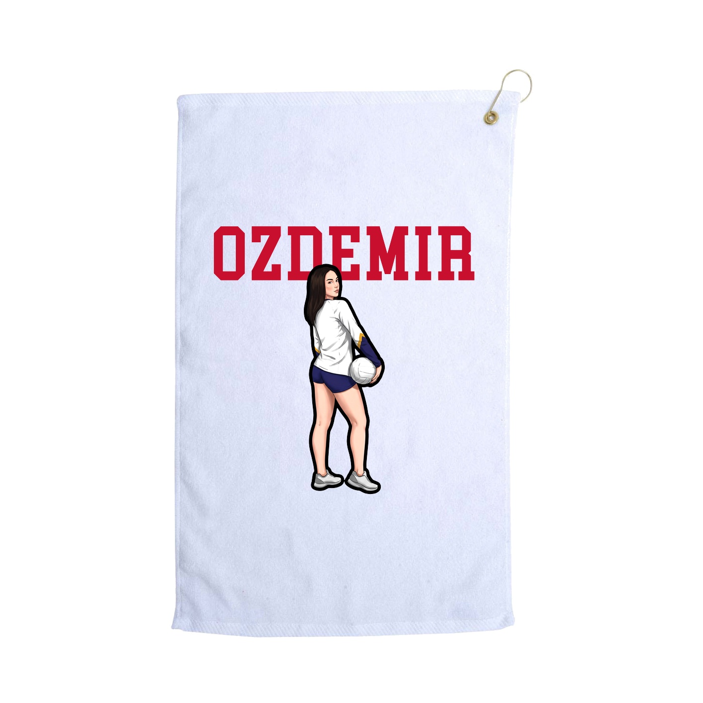 Golf Towel — Shirsey in White