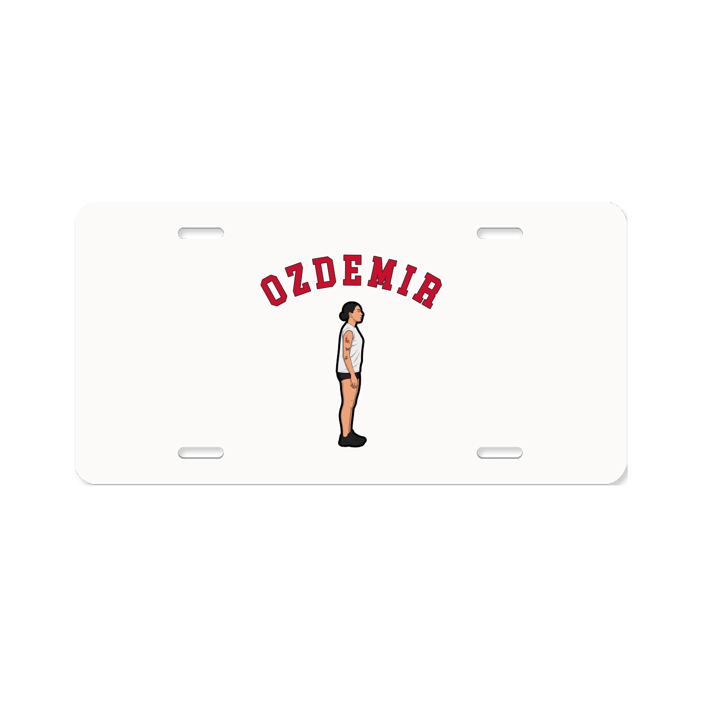 License Plate — Shirsey Arch in Classic