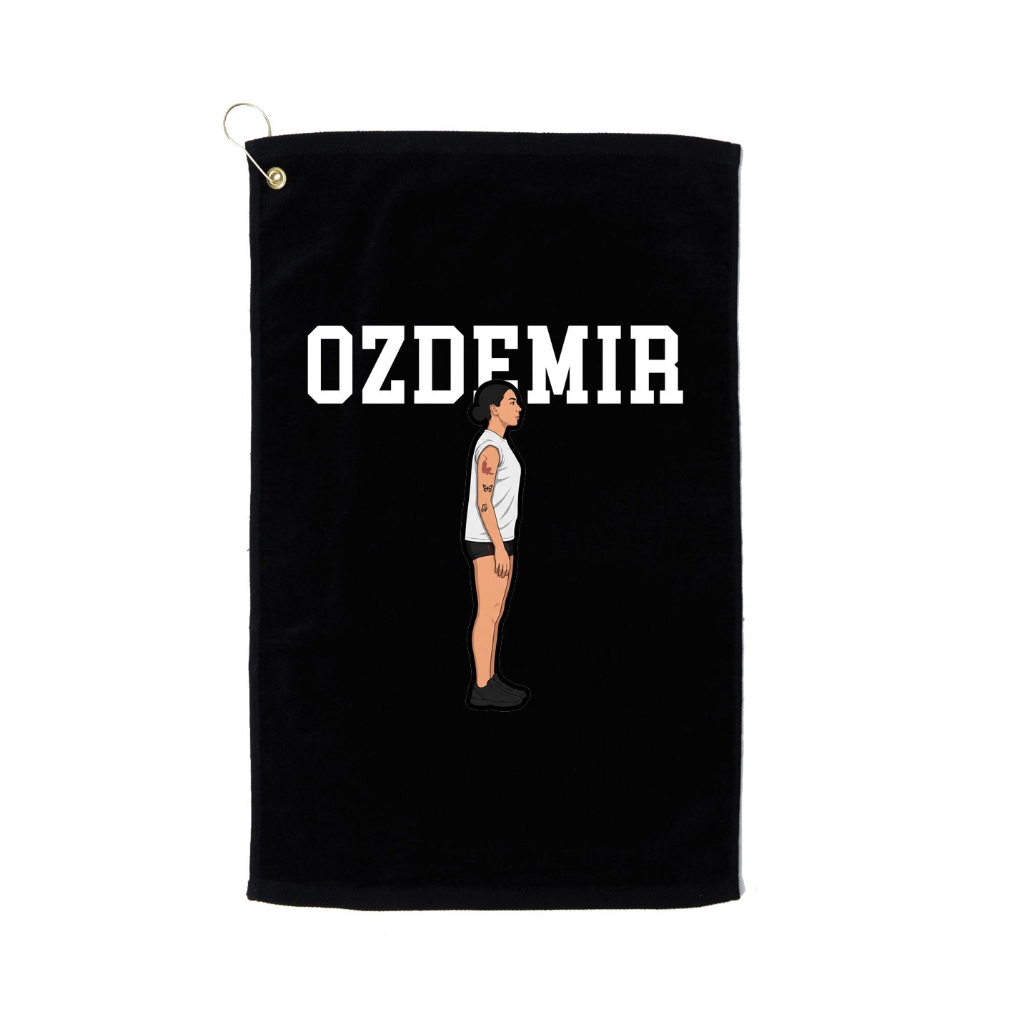 Golf Towel — Shirsey in Black