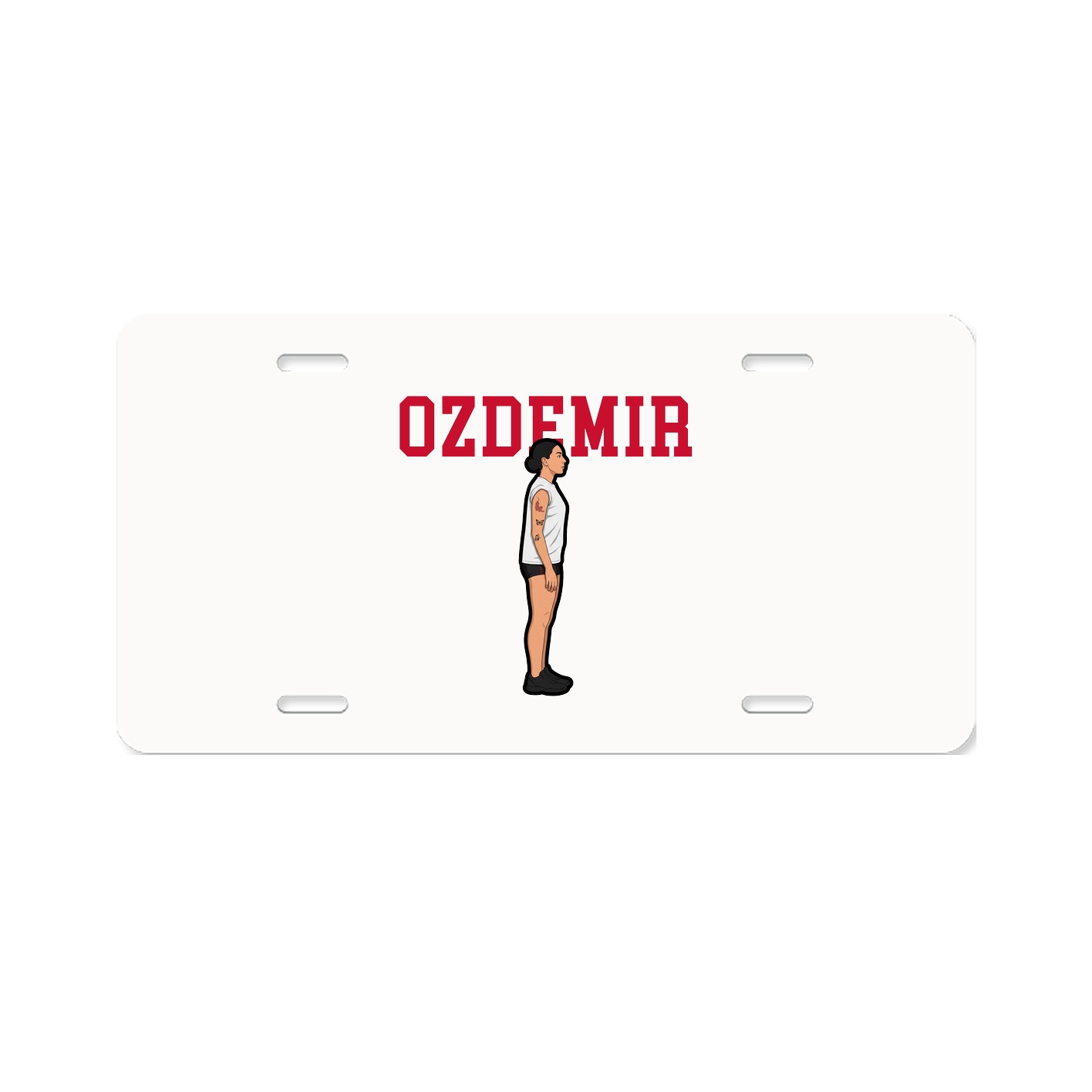License Plate — Shirsey in Classic