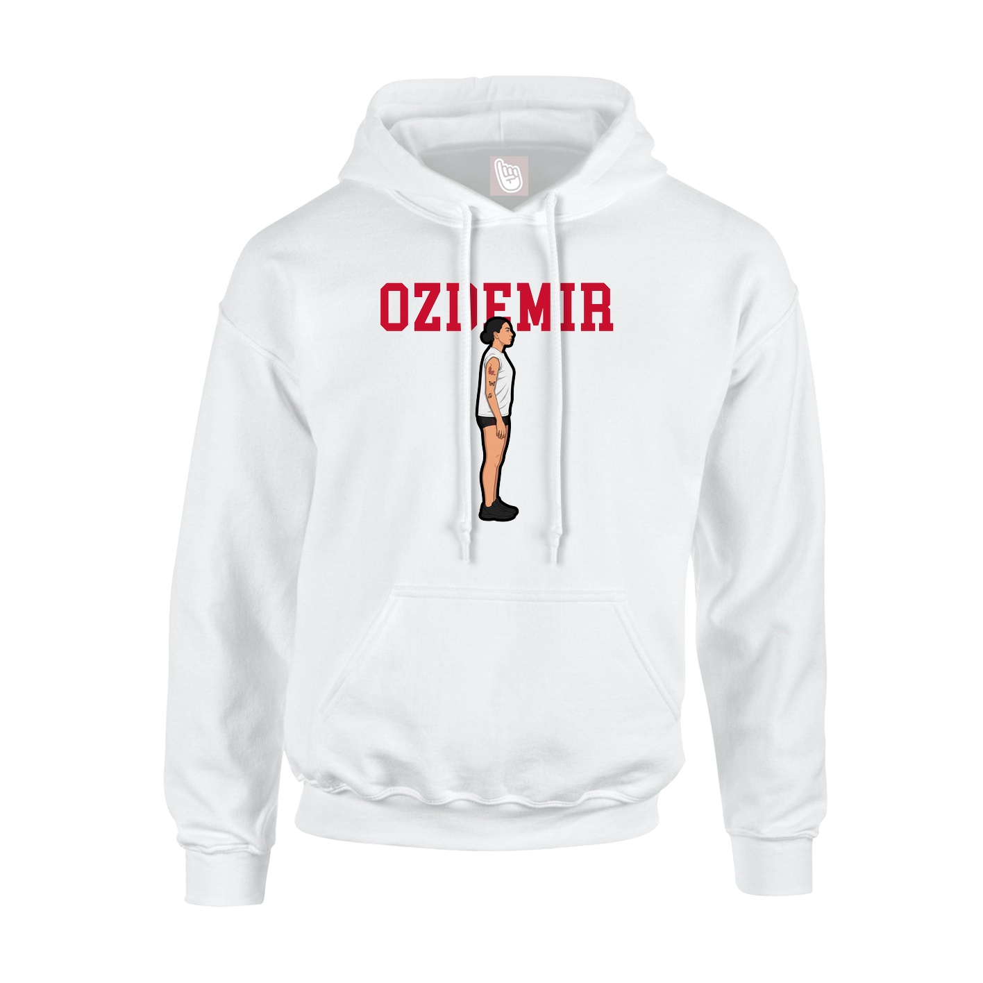 Youth Hoodie — Shirsey in White