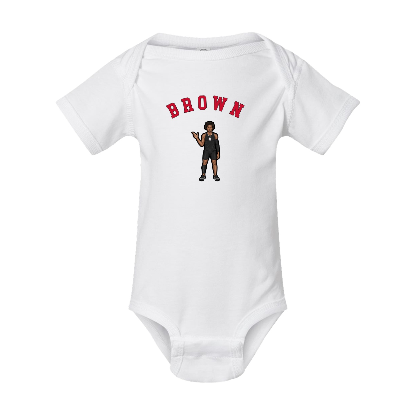 Baby Onesie — Shirsey Arch in White