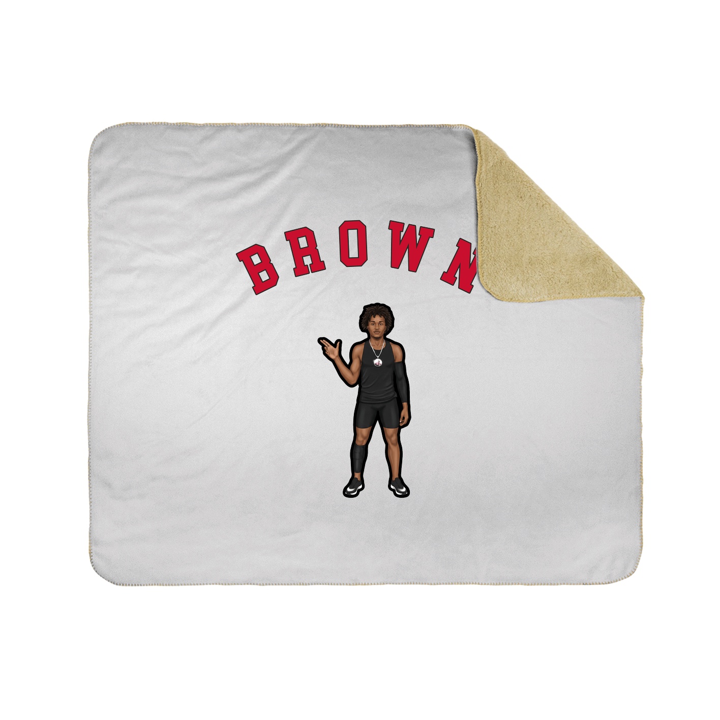Throw Blanket — Shirsey Arch in White