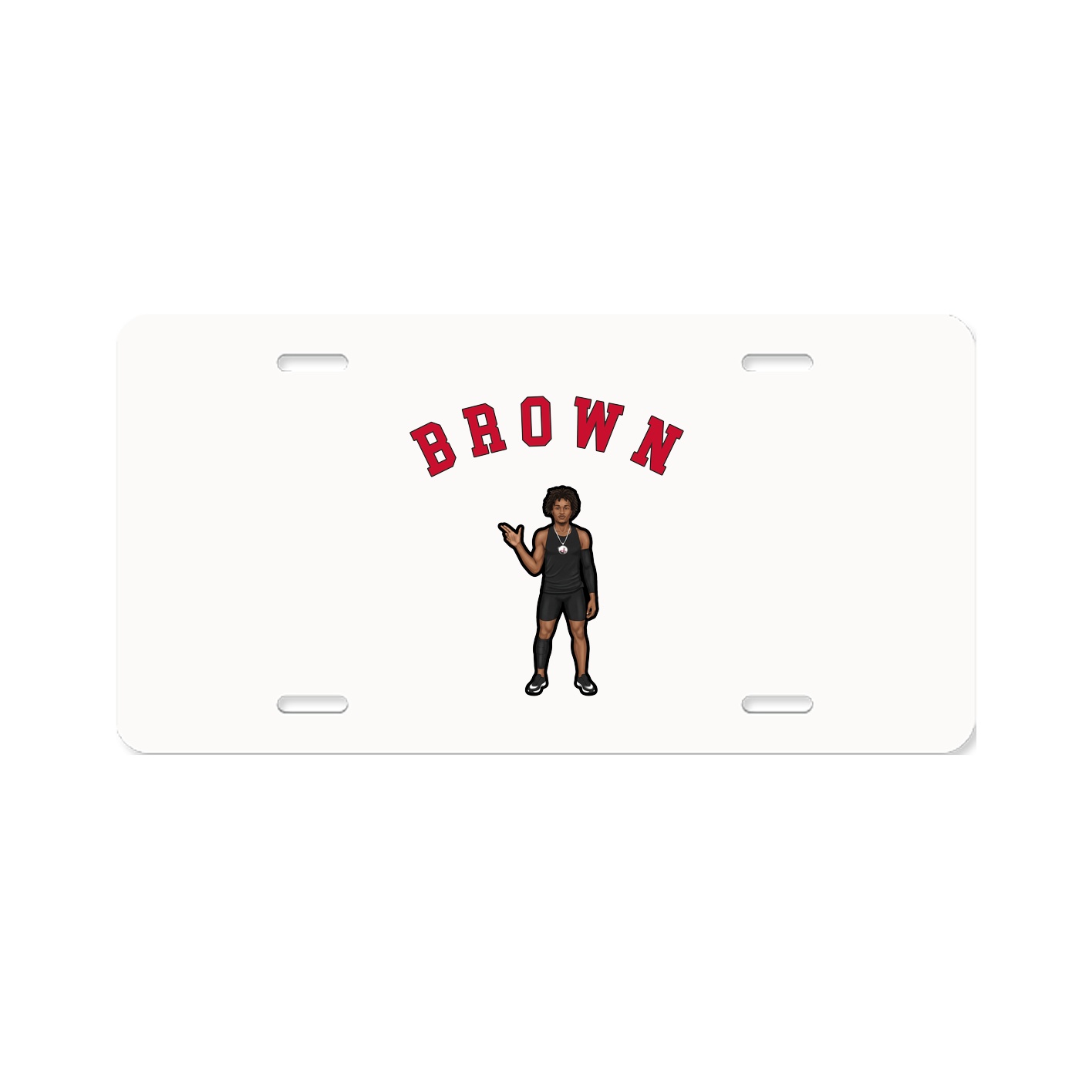 License Plate — Shirsey Arch in Classic