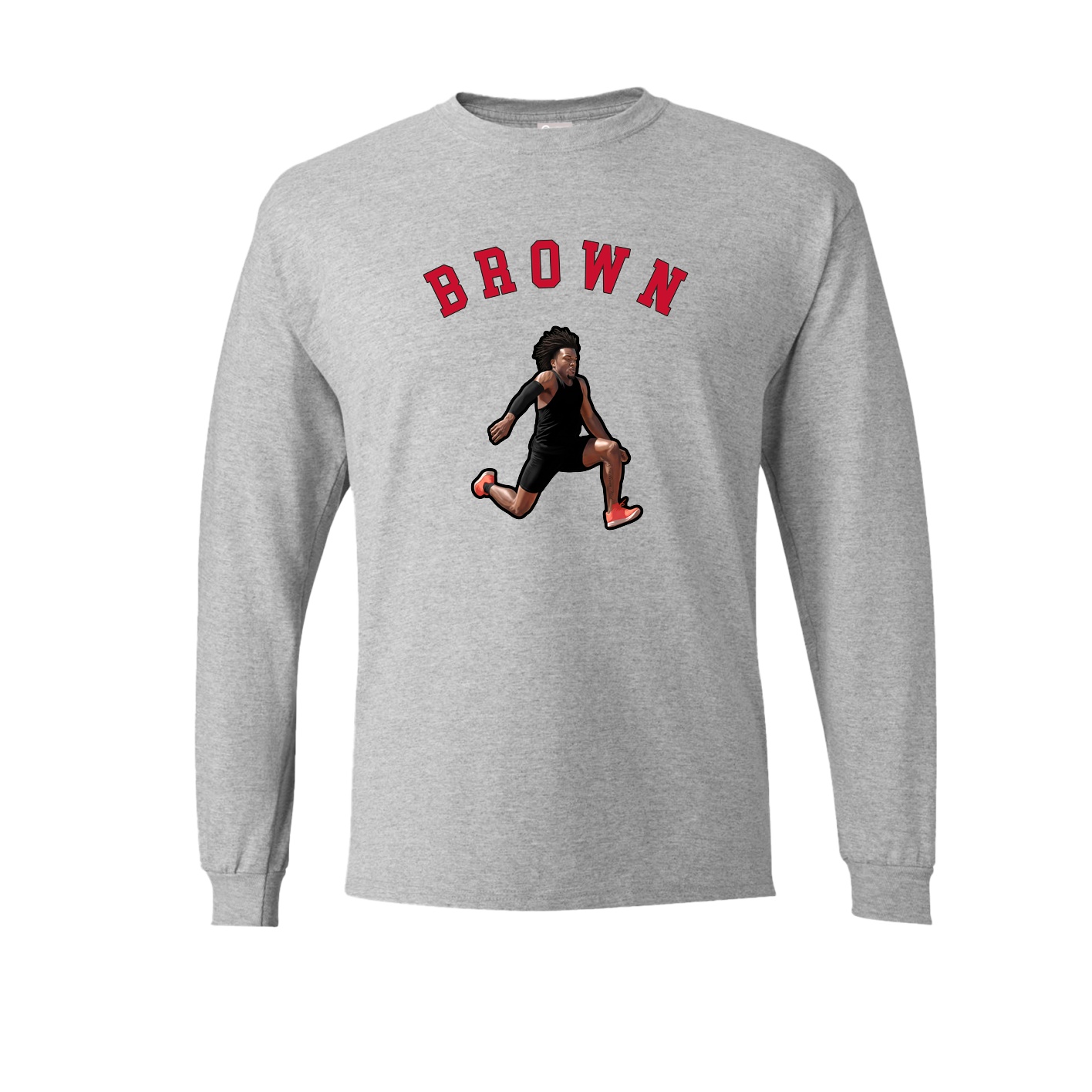 Long Sleeve Tee — Shirsey Arch in Grey