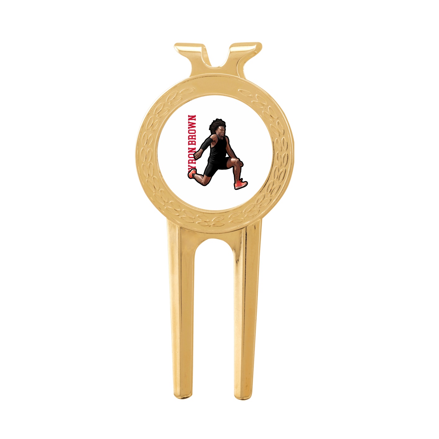 Divot Tool with Ball Marker — Name Vertical in Classic