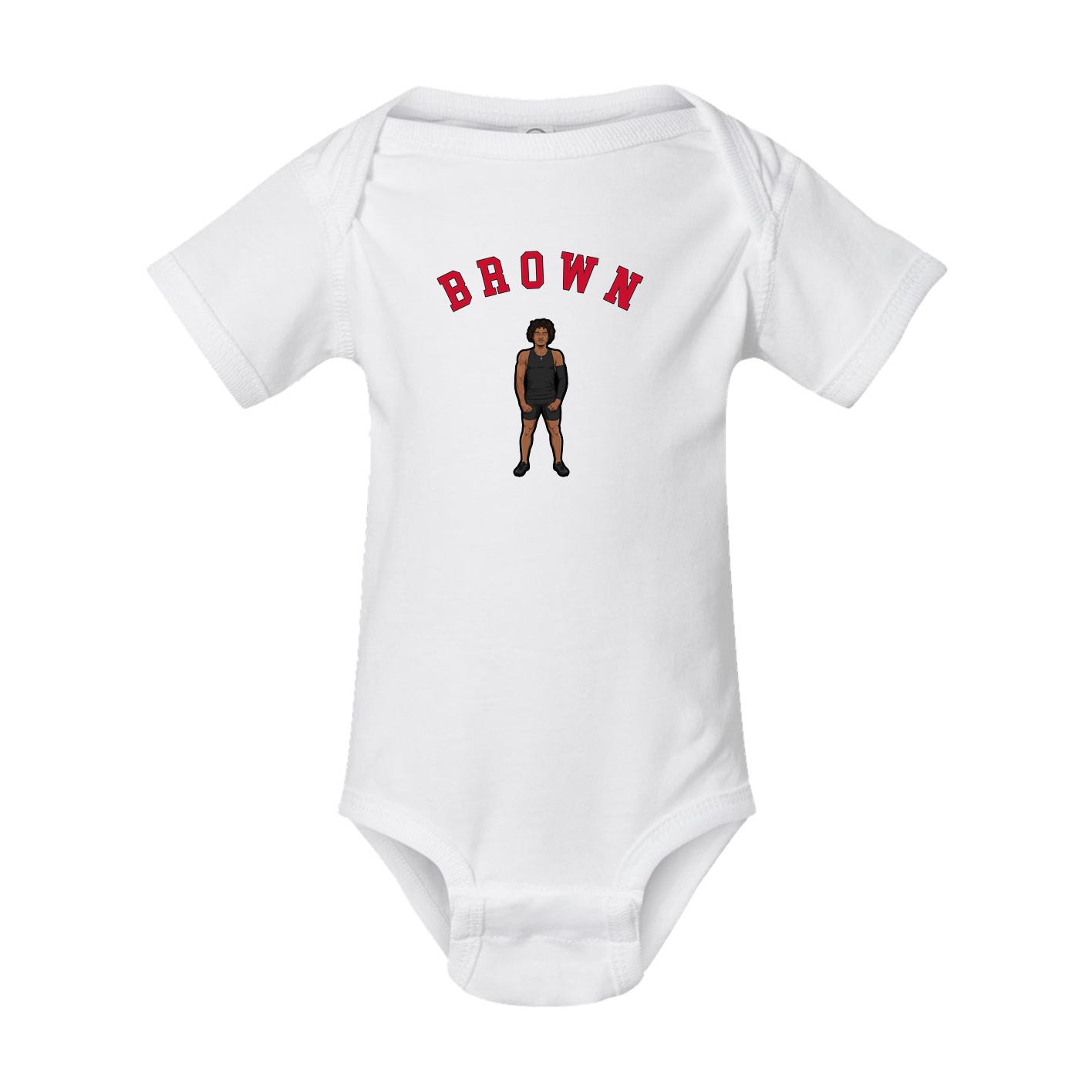 Baby Onesie — Shirsey Arch in White