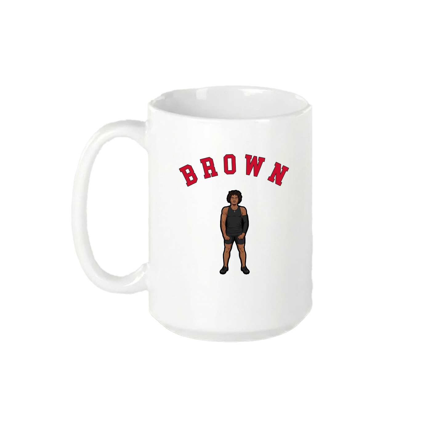 15oz Coffee Mug — Shirsey Arch in White