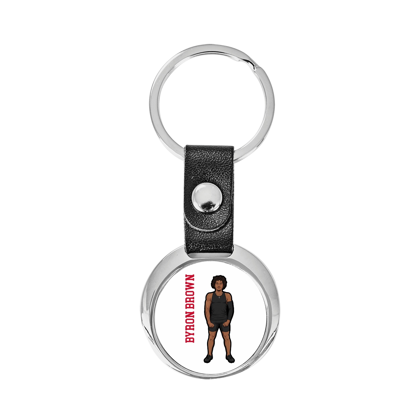 Key Chain — Name Vertical in Classic