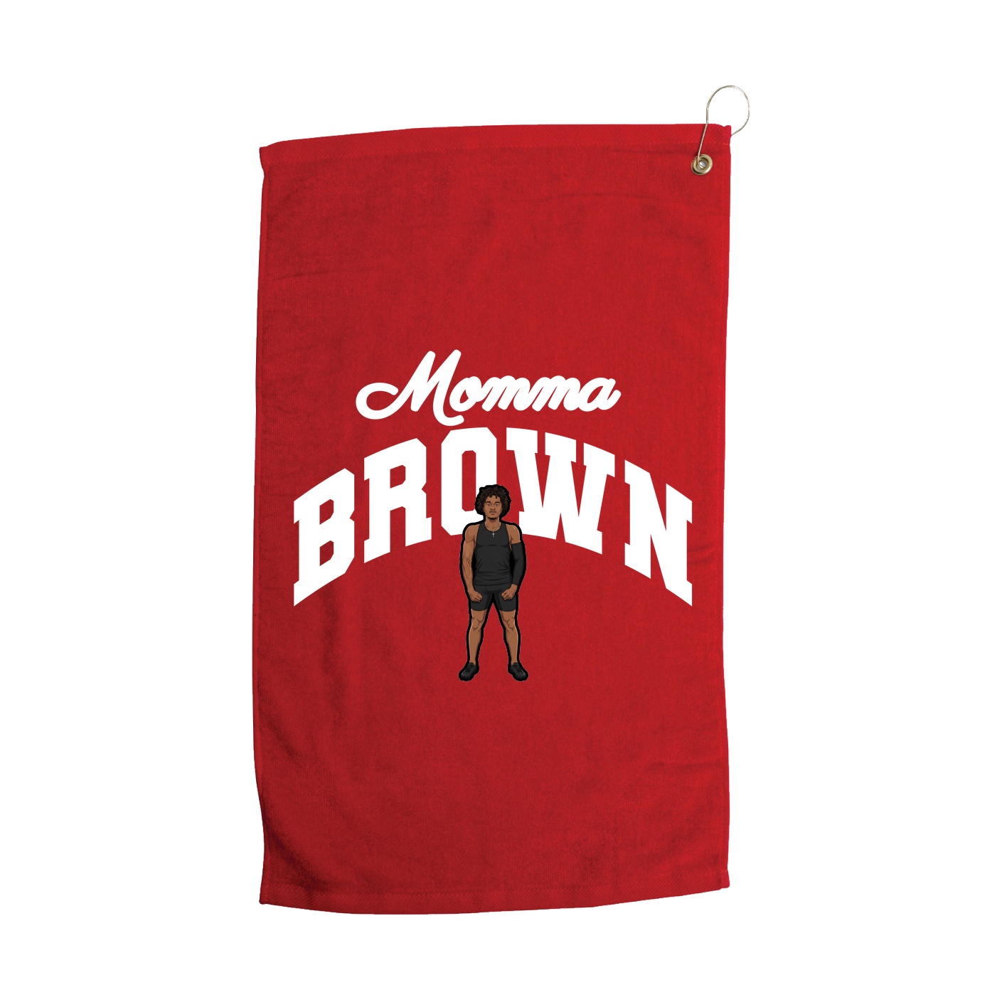 Golf Towel — Mothers Day Arch in Red