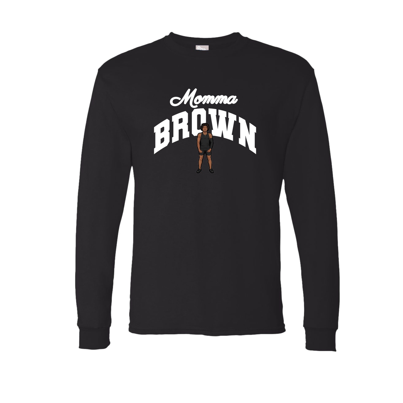 Long Sleeve Tee — Mothers Day Arch in Black