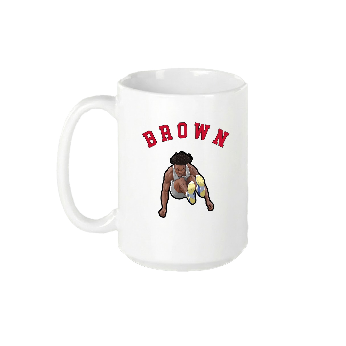15oz Coffee Mug — Shirsey Arch in White
