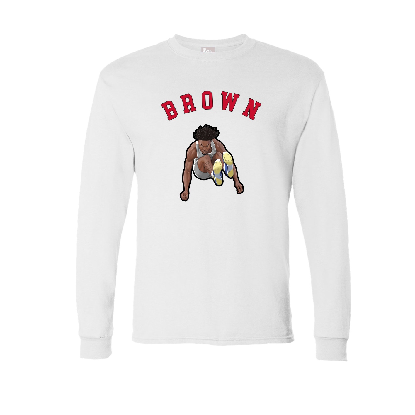 Long Sleeve Tee — Shirsey Arch in White