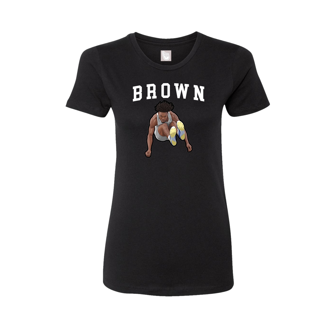 Fitted Women's Tee — Shirsey in Black