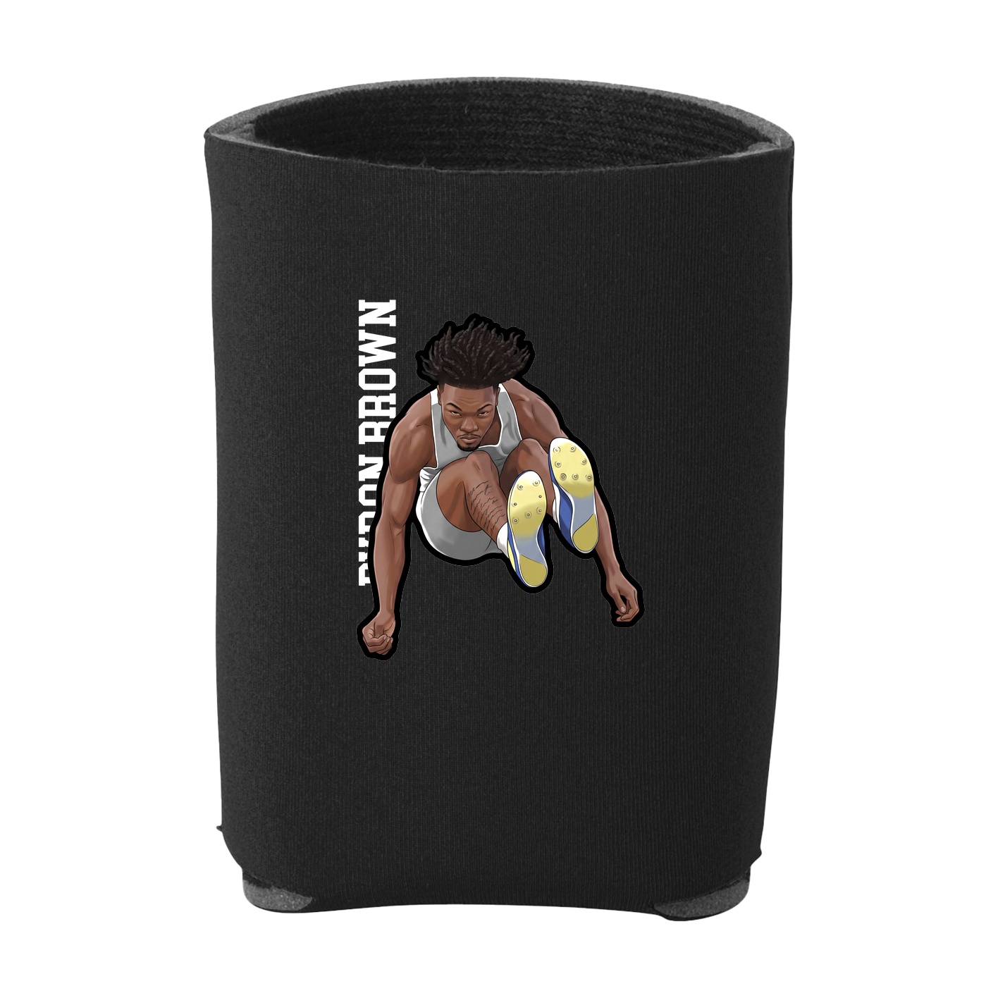 Can Holder — Name Vertical in Black
