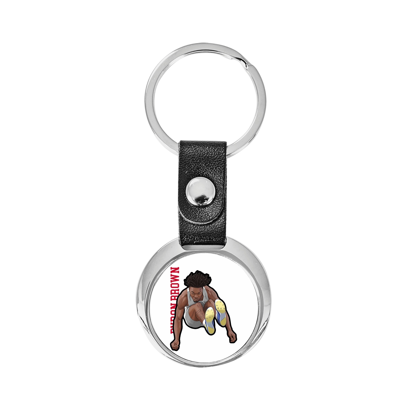 Key Chain — Name Vertical in Classic