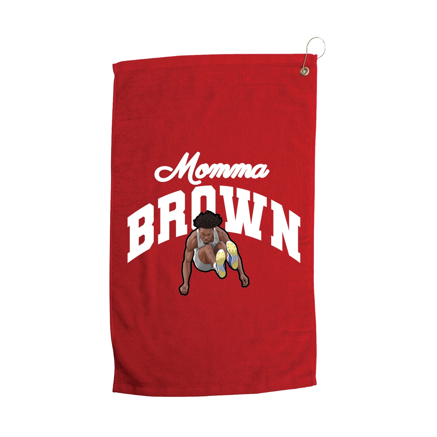 Golf Towel — Mothers Day Arch in Red