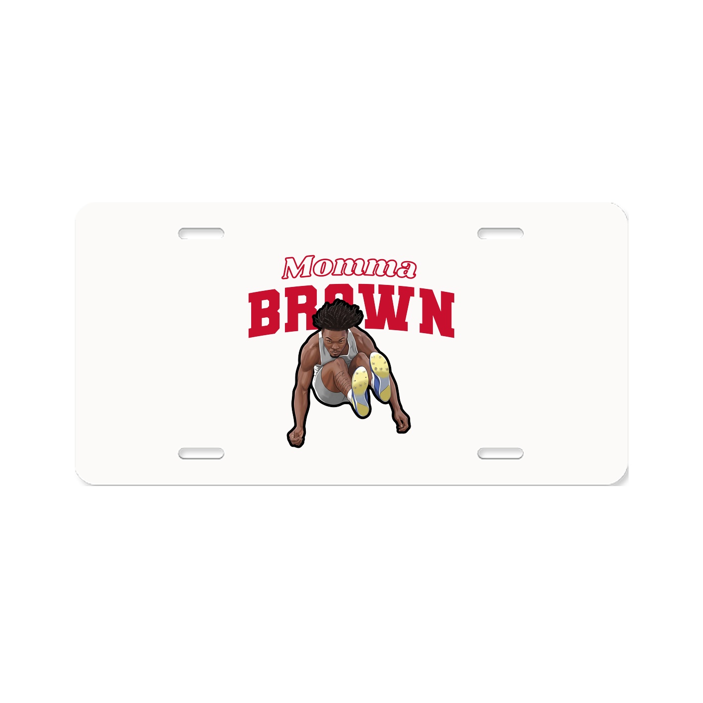 License Plate — Mothers Day Block in Classic