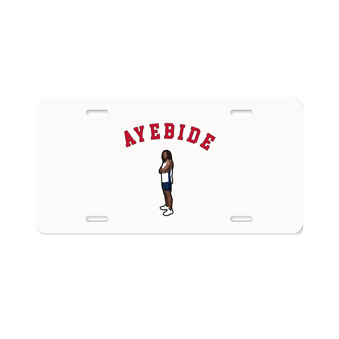 License Plate — Shirsey Arch in Classic