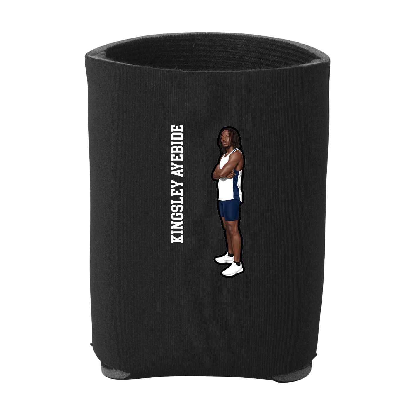 Can Holder — Name Vertical in Black
