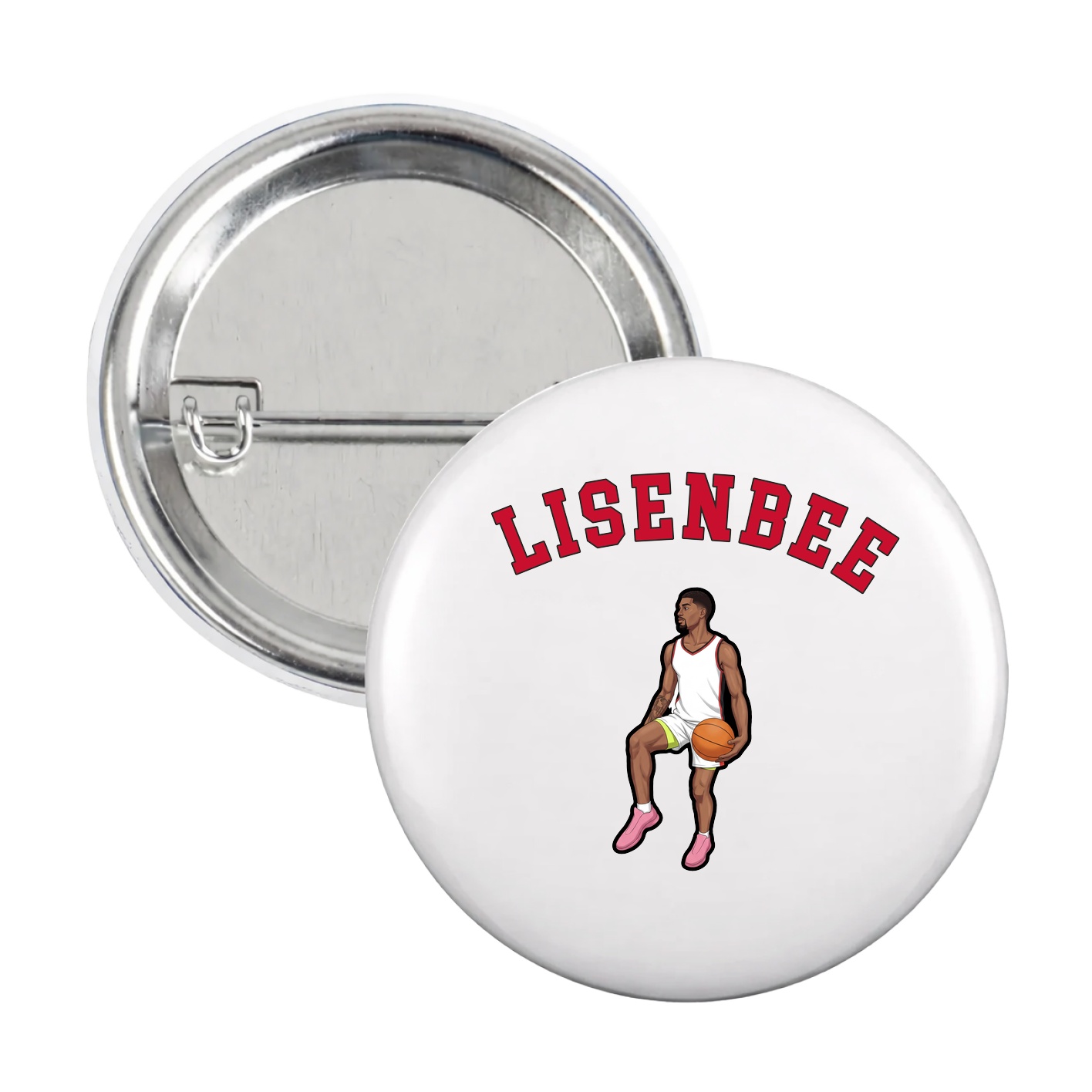 Game Day Button — Shirsey Arch in White