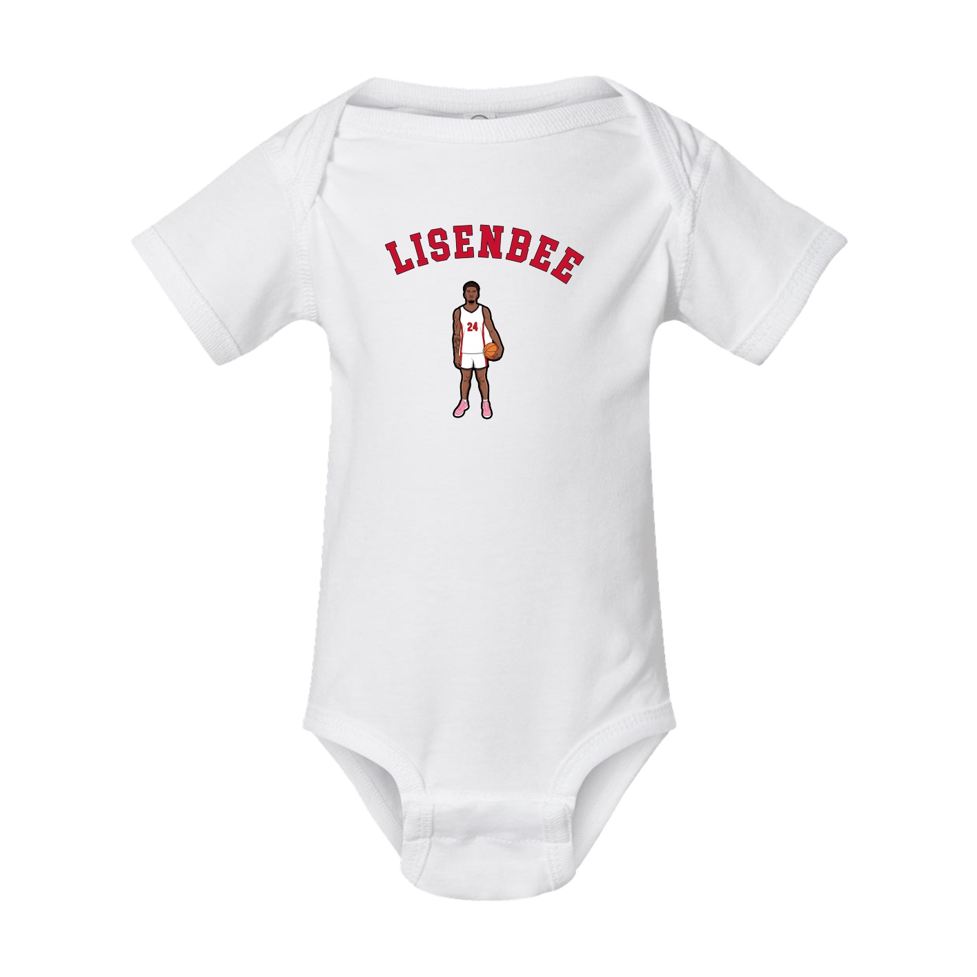 Baby Onesie — Shirsey Arch in White