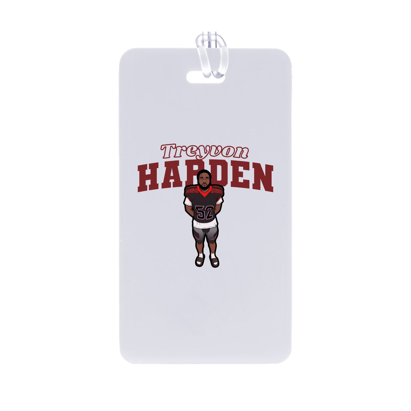 Bag Tag — Name Arch in Classic