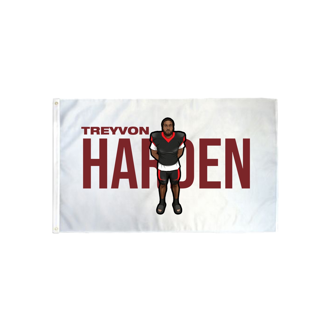 3x5 Flag — Player Name in Classic