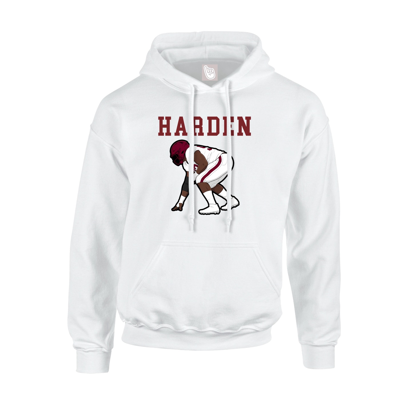 Hoodie — Shirsey in White