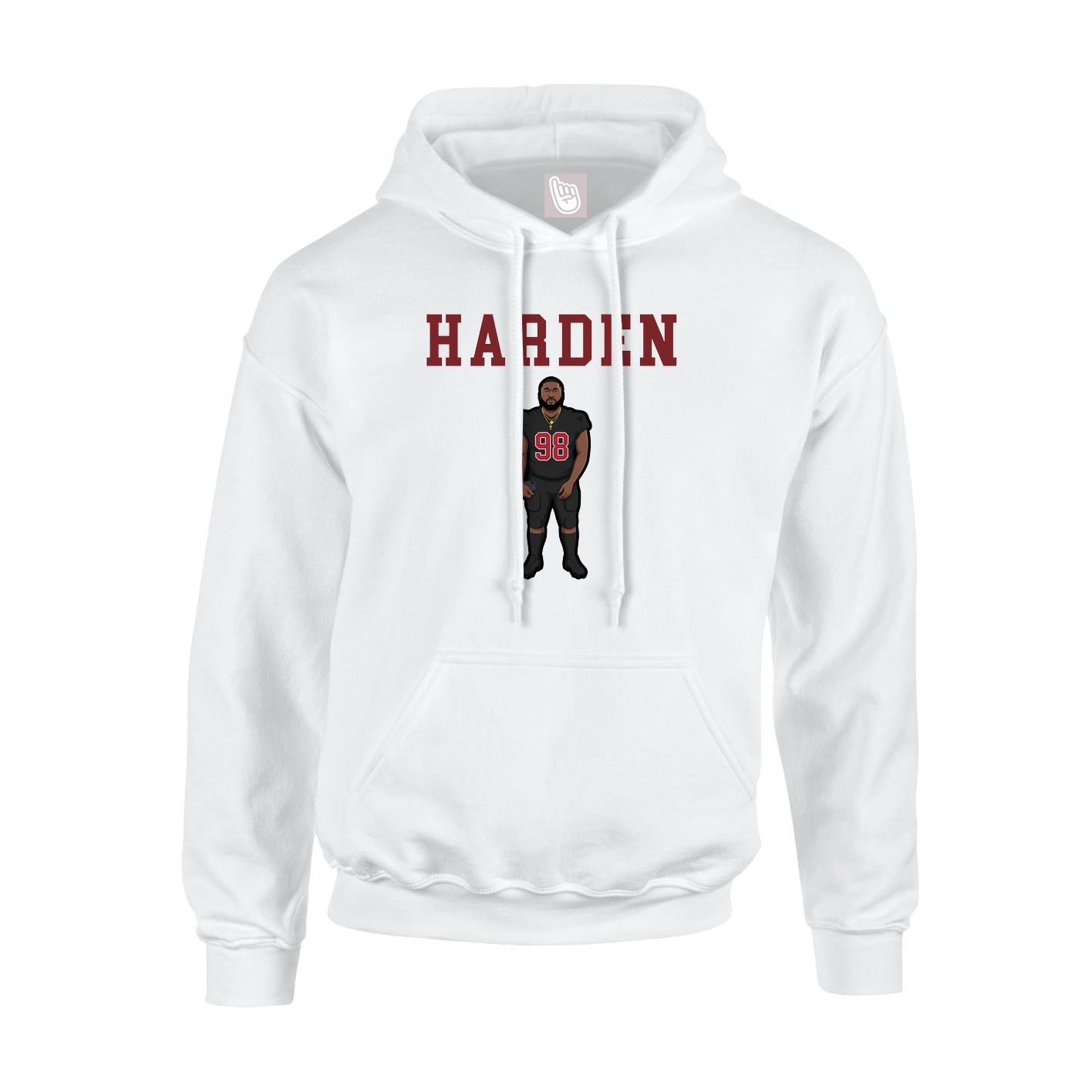 Youth Hoodie — Shirsey in White