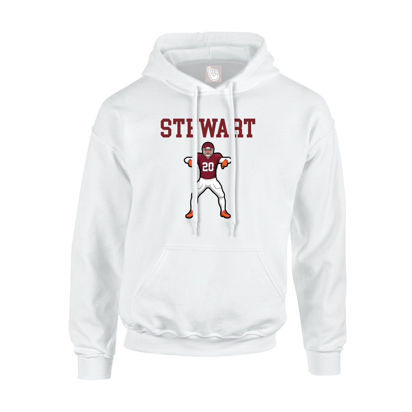 Youth Hoodie — Shirsey in White