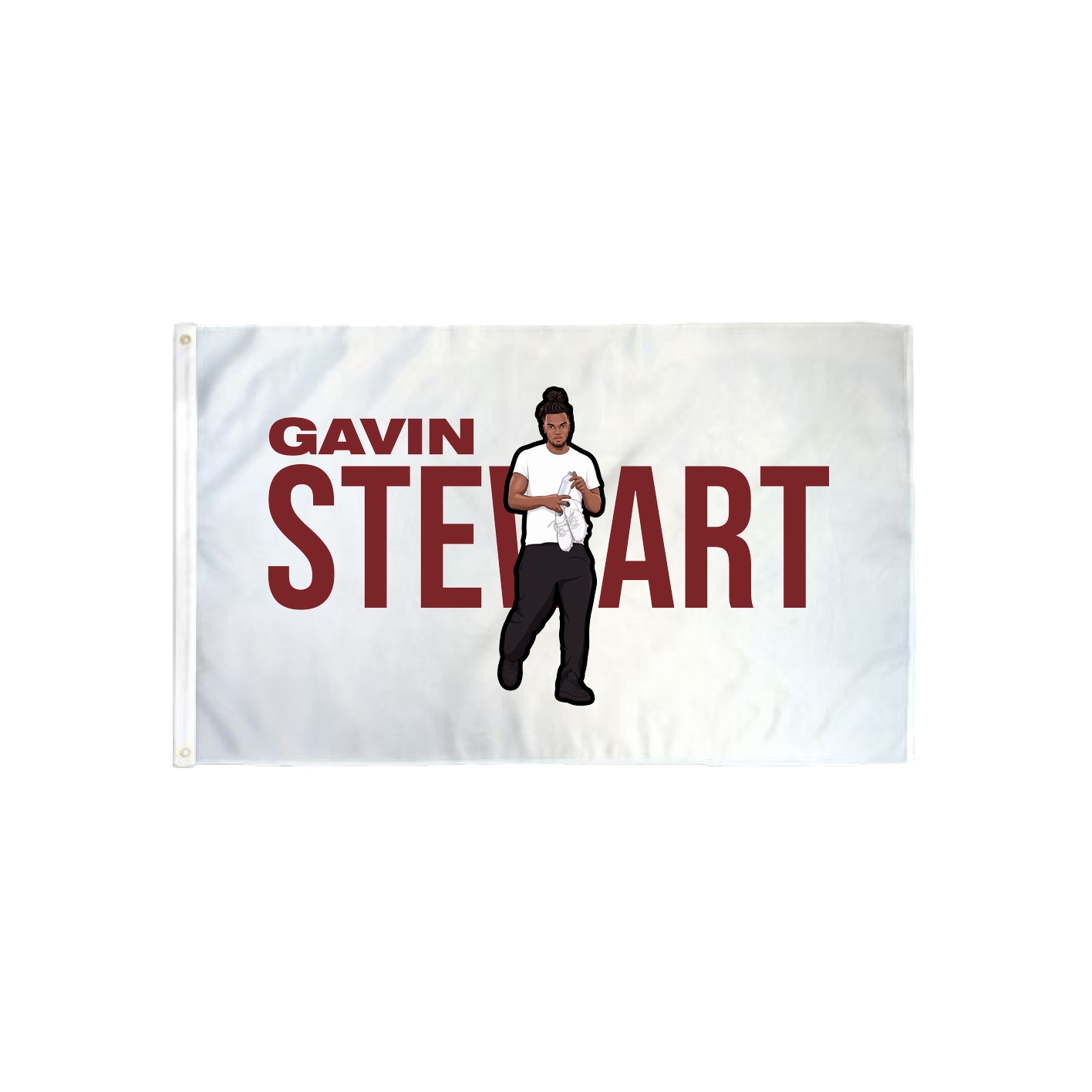 3x5 Flag — Player Name in Classic