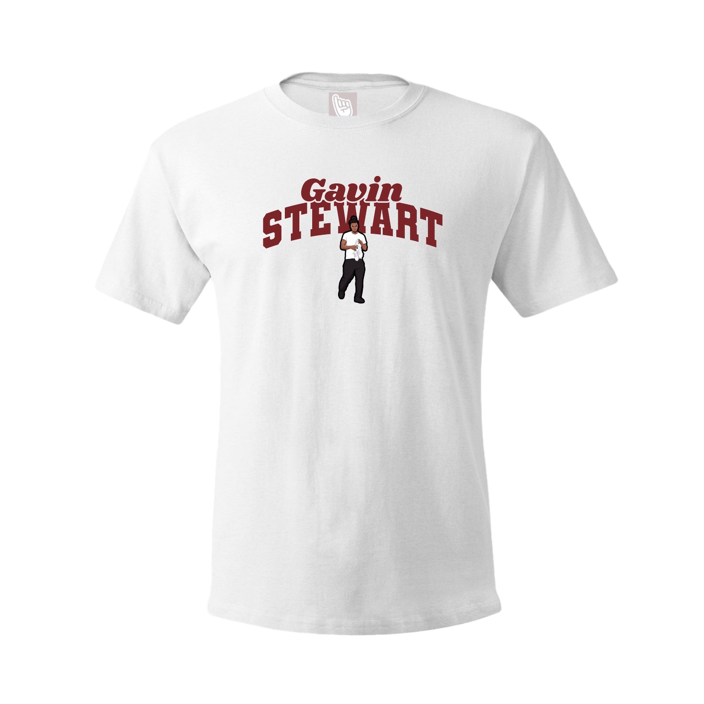 Tee — Signature Arch in White