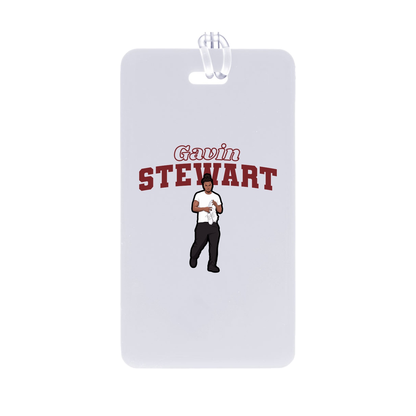 Bag Tag — Name Arch in Classic