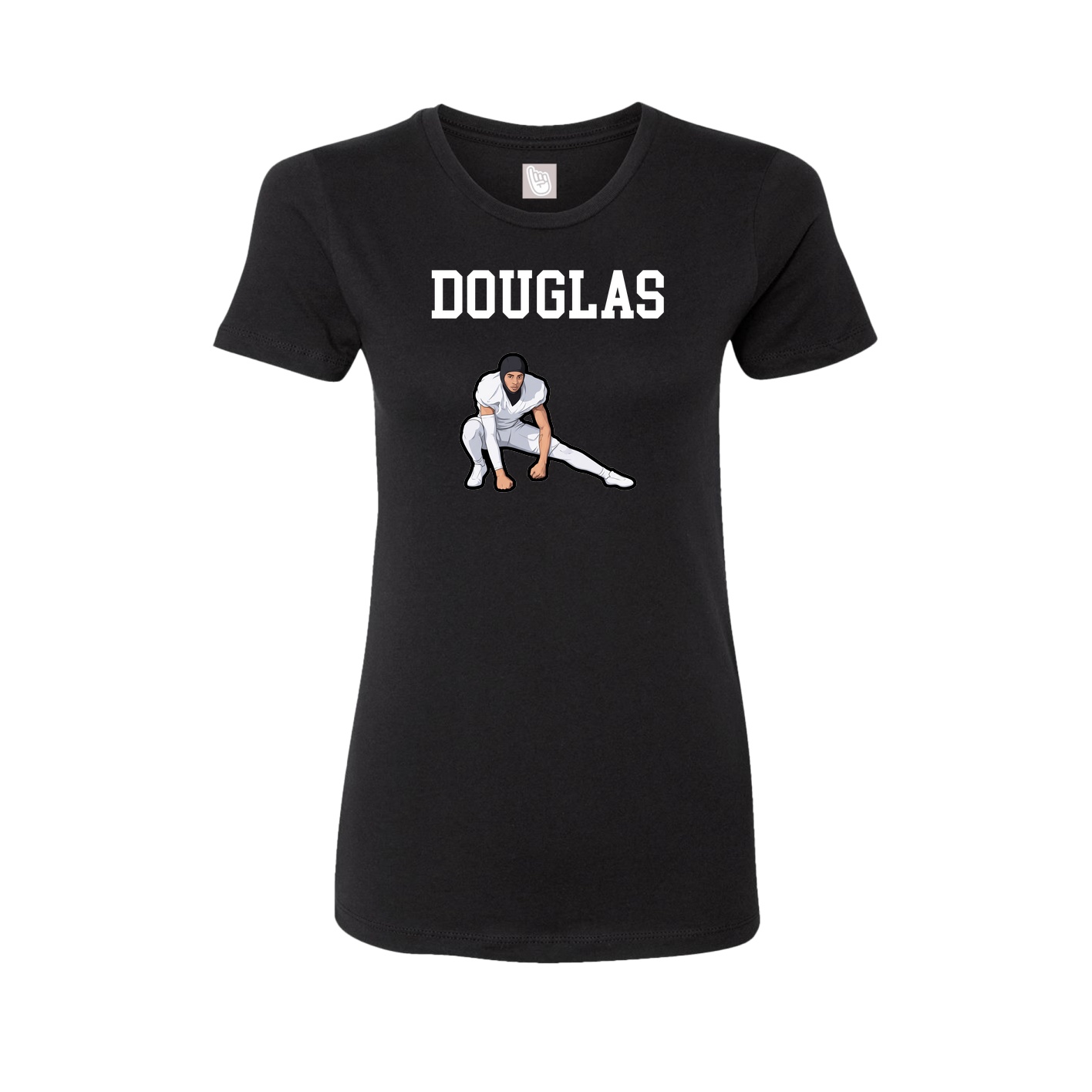 Fitted Women's Tee — Shirsey in Black
