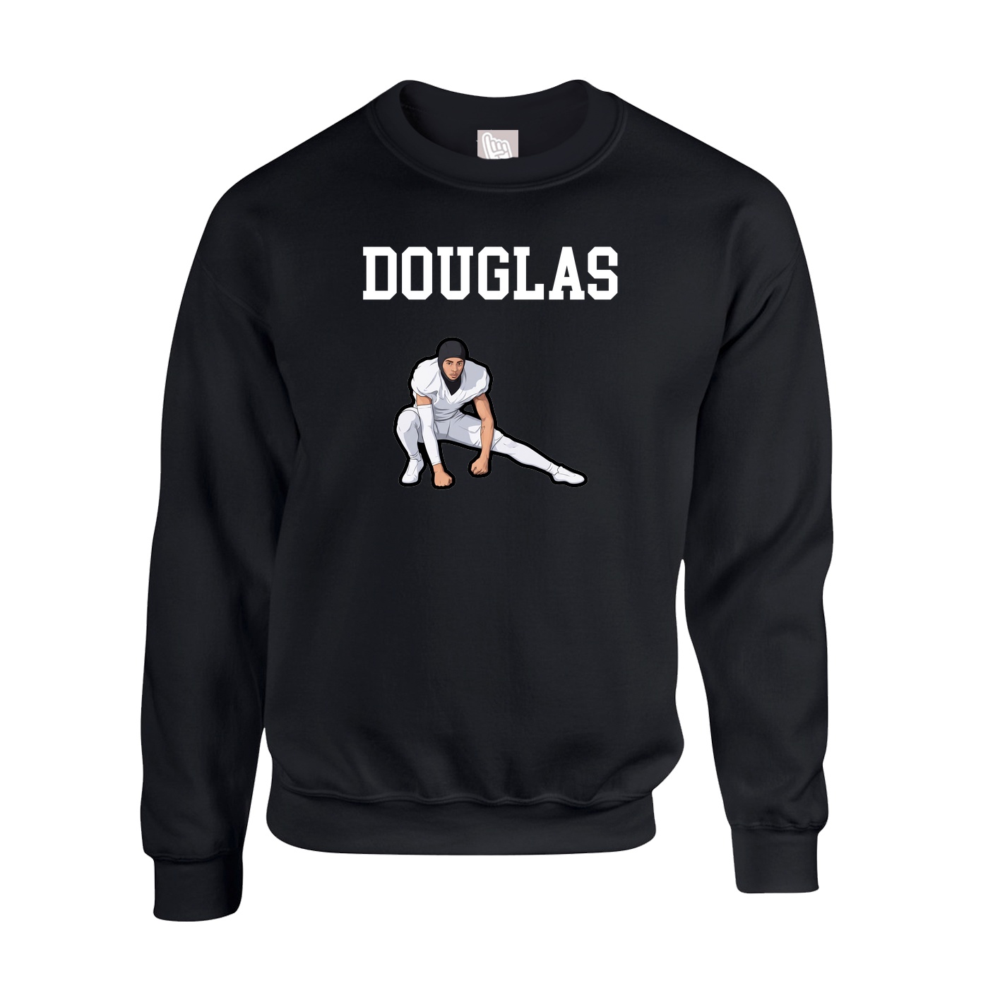 Fleece Crew — Shirsey in Black