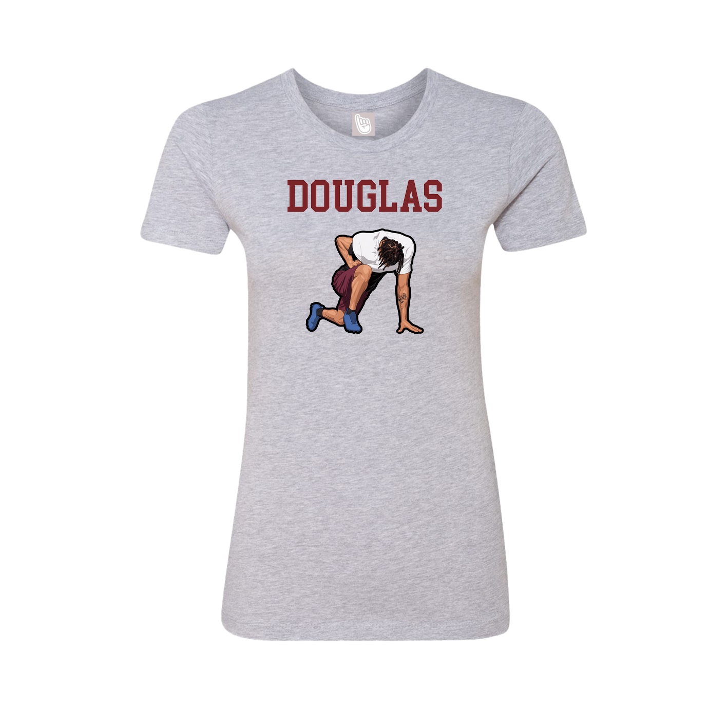 Fitted Women's Tee — Shirsey in Grey