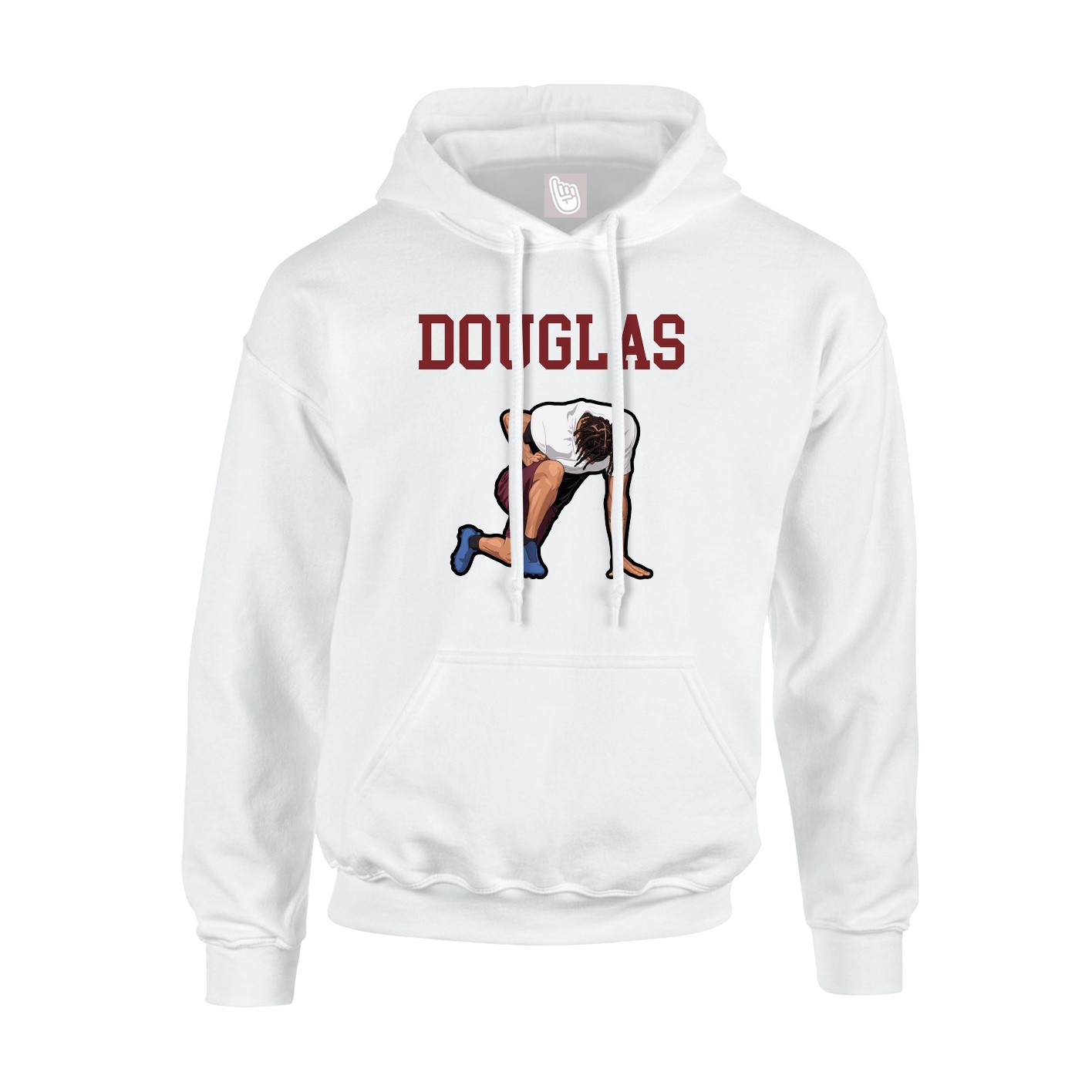 Hoodie — Shirsey in White