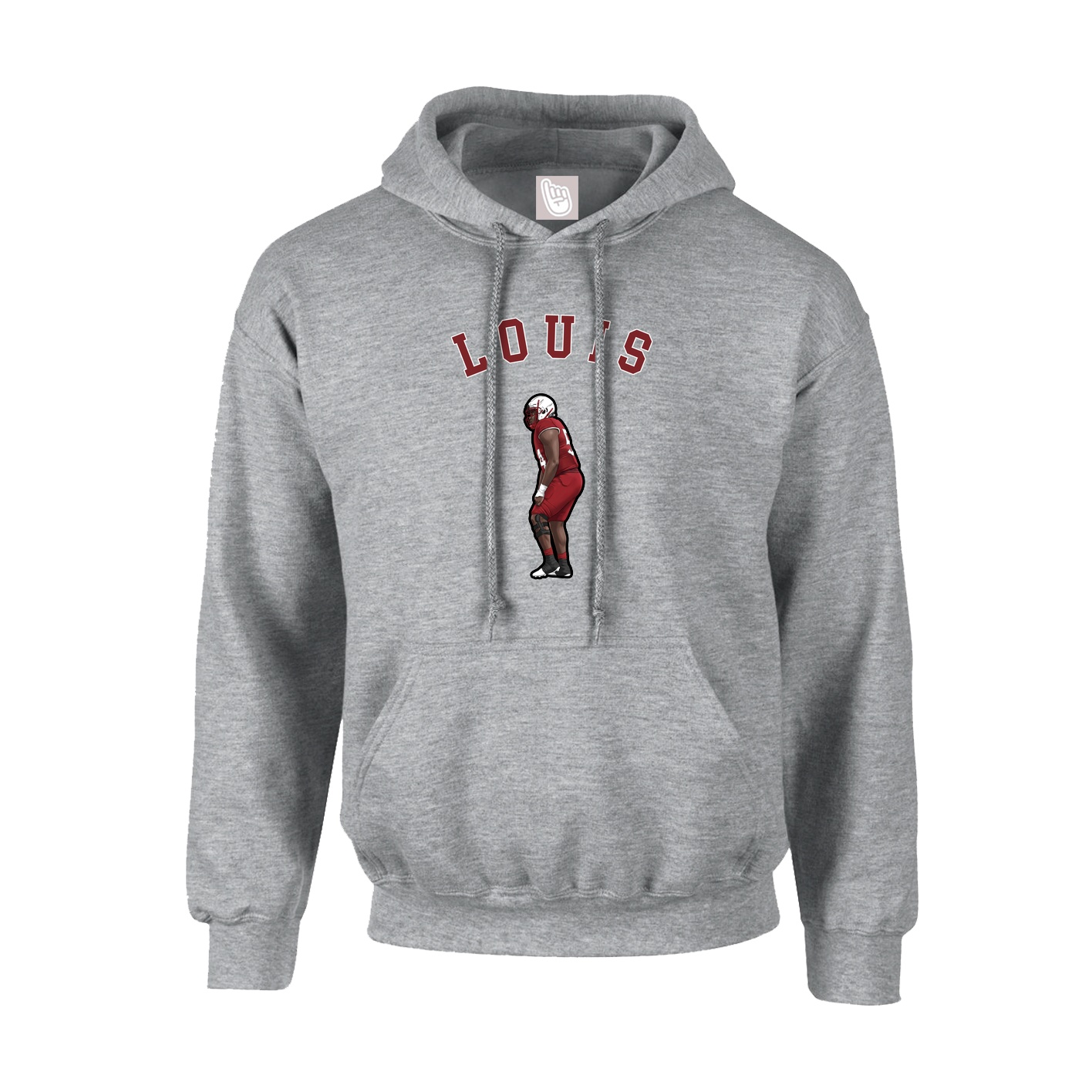 Youth Hoodie — Shirsey Arch in Grey