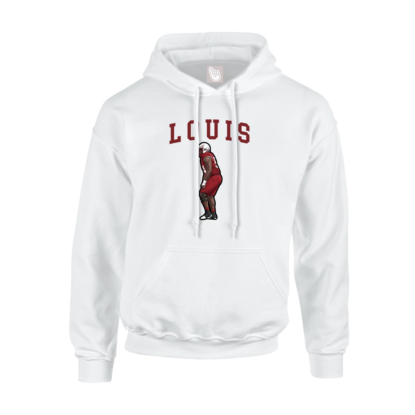 Youth Hoodie — Shirsey in White
