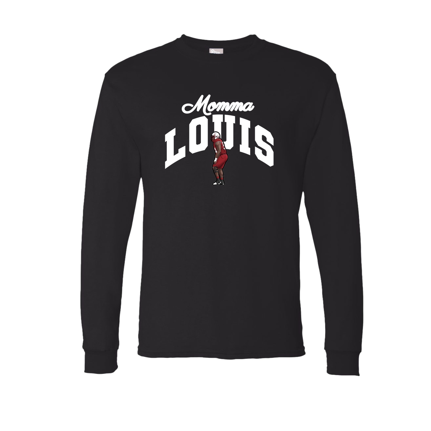 Long Sleeve Tee — Mothers Day Arch in Black