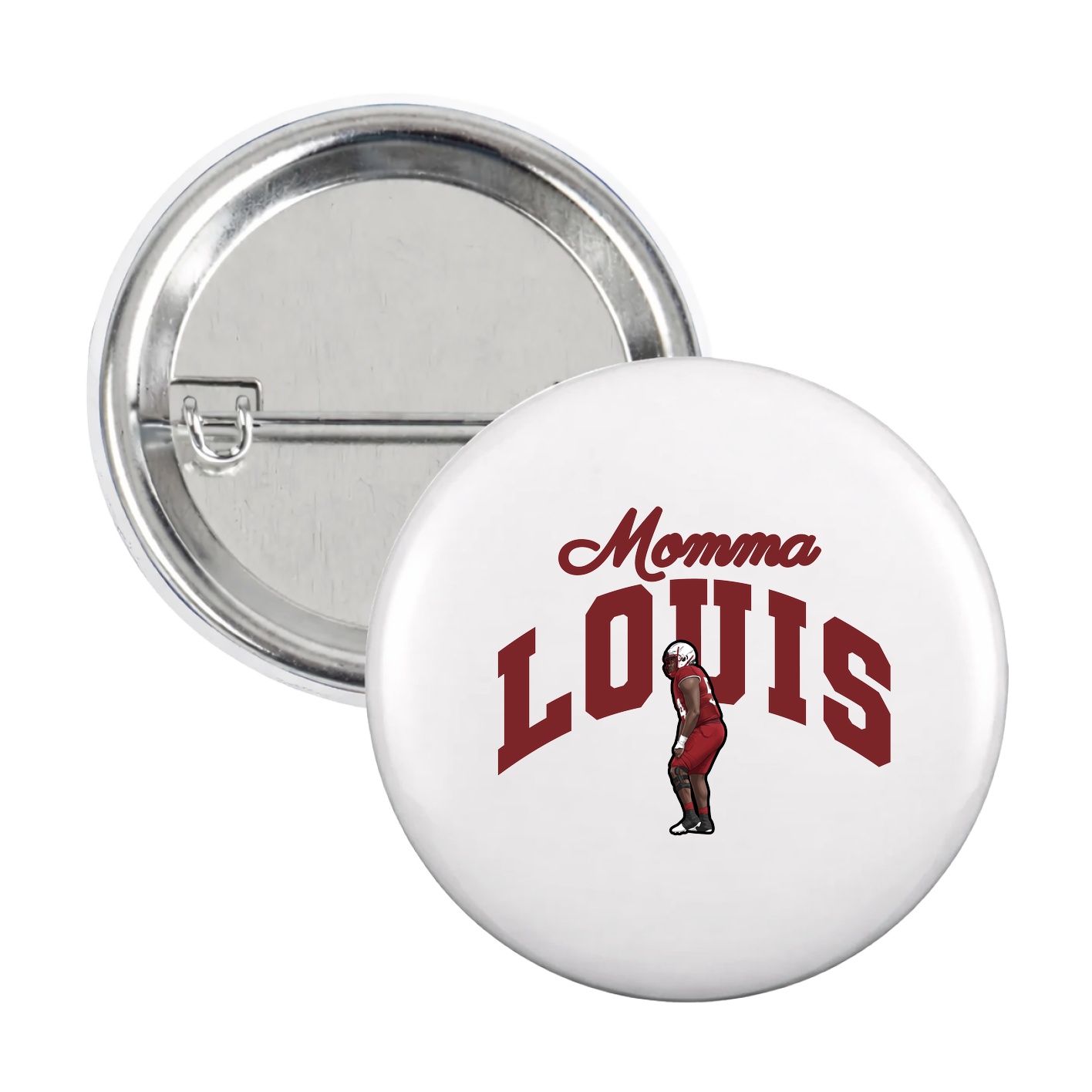 Game Day Button — Mothers Day Arch in White