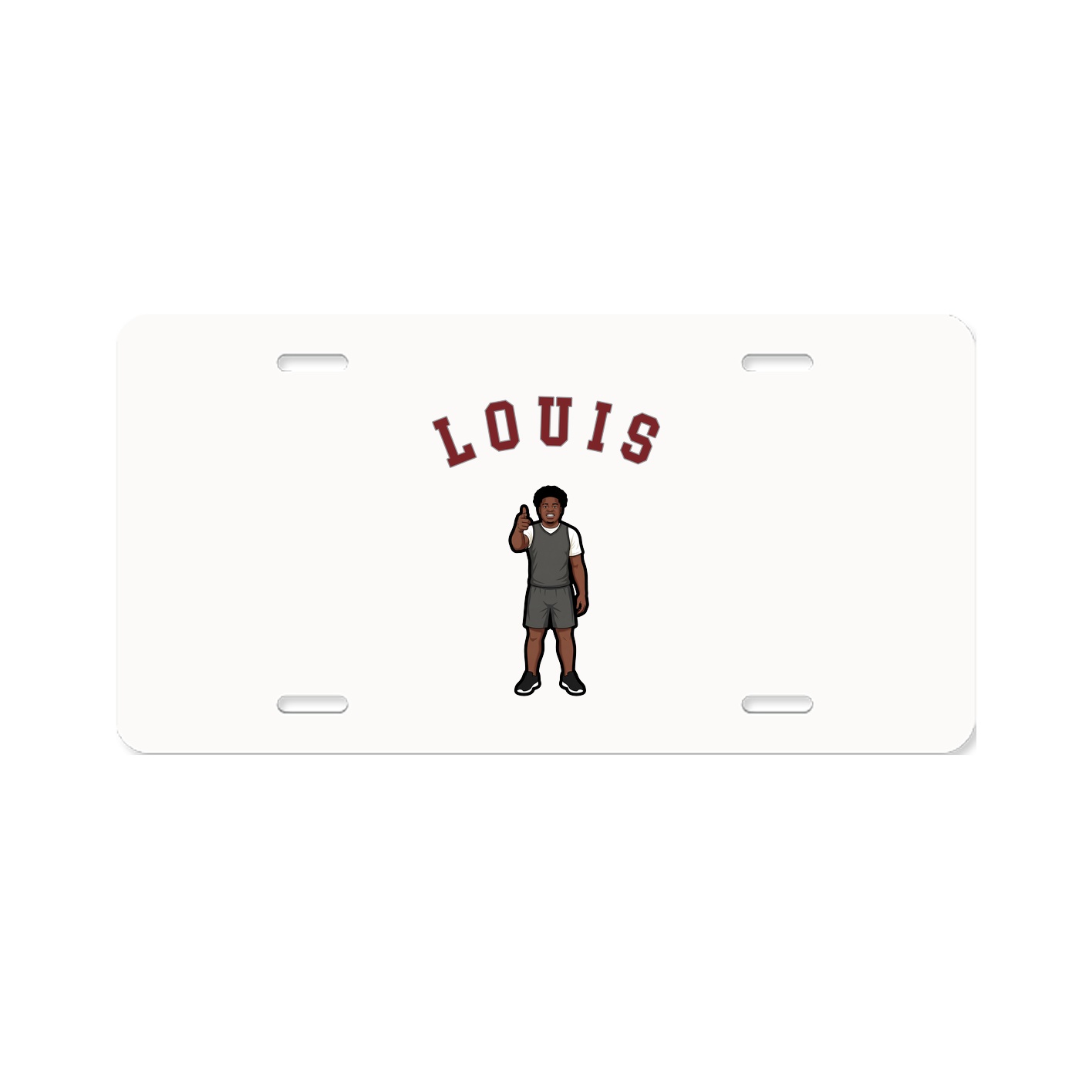 License Plate — Shirsey Arch in Classic