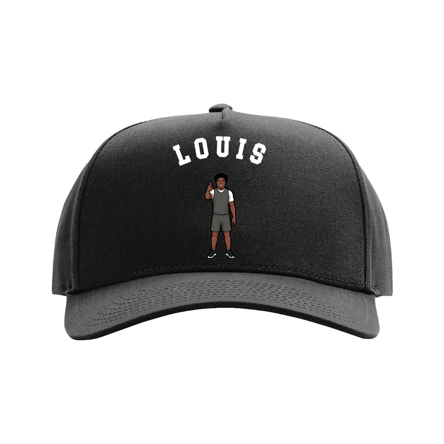 Full Fabric Five-Panel Champ Cap