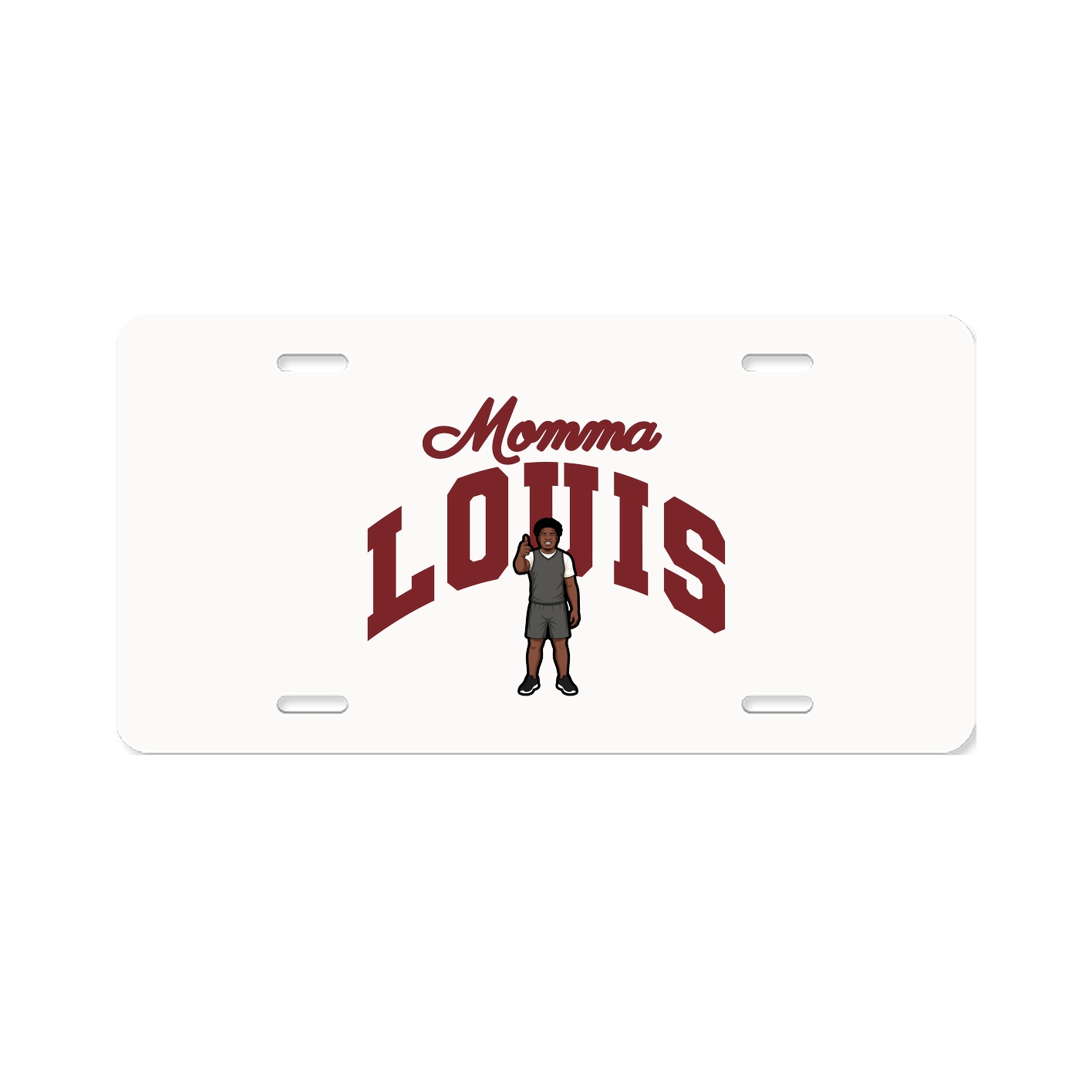 License Plate — Mothers Day Arch in Classic