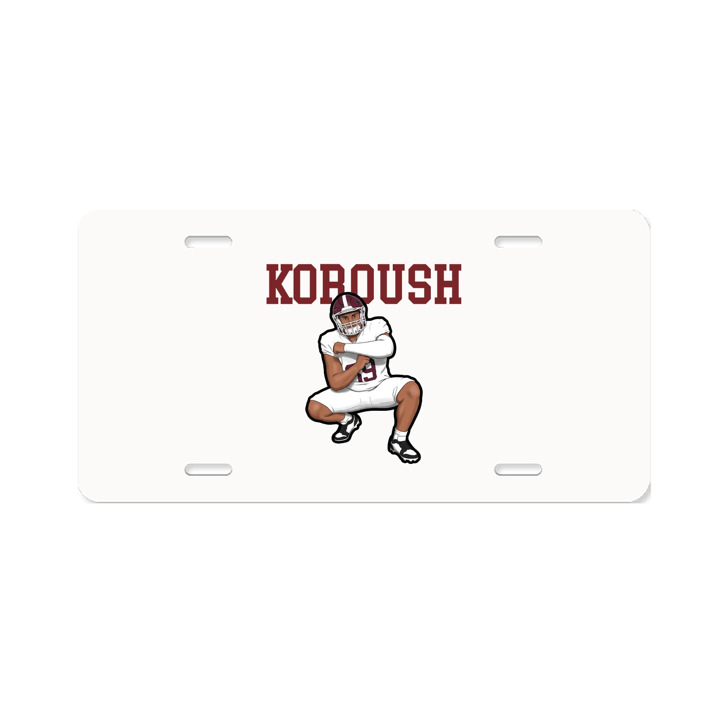 License Plate — Shirsey in Classic
