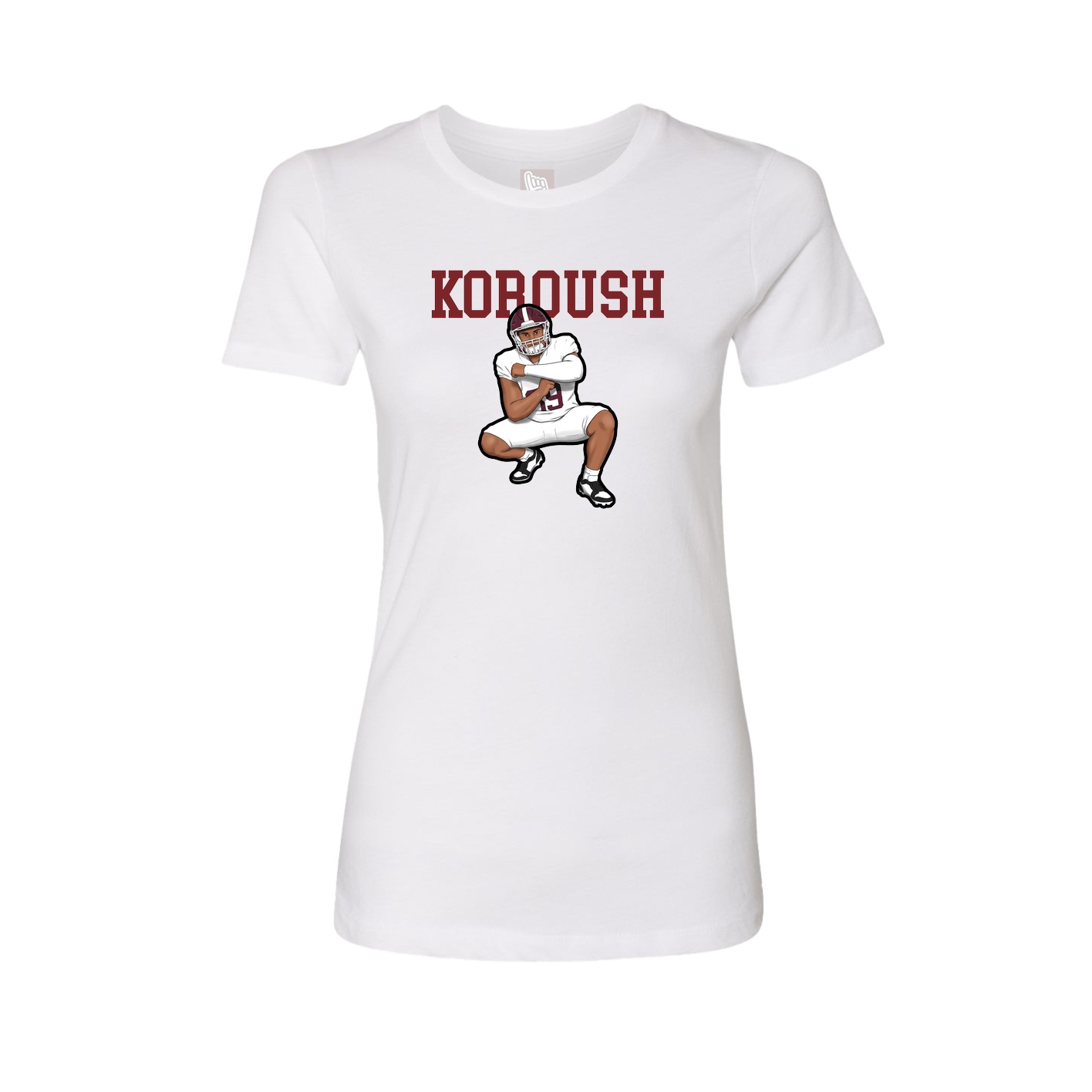 Fitted Women's Tee — Shirsey in White