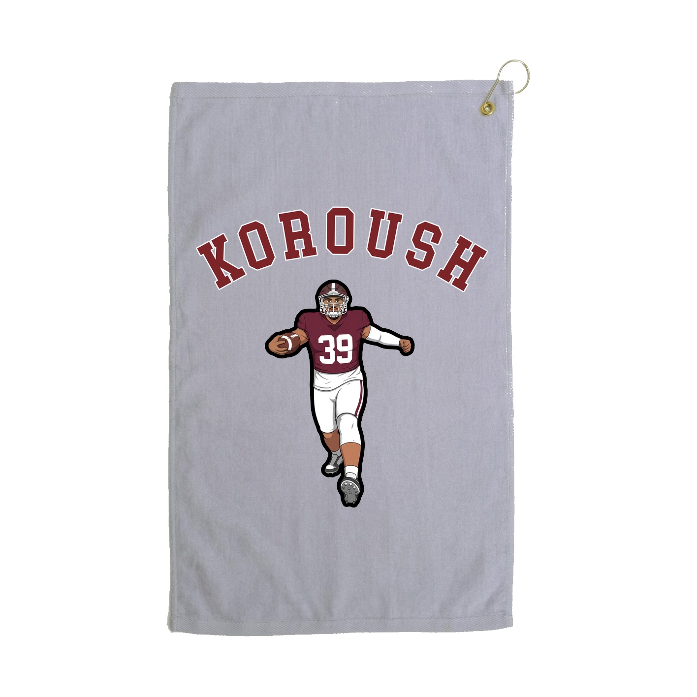 Golf Towel — Shirsey Arch in Grey