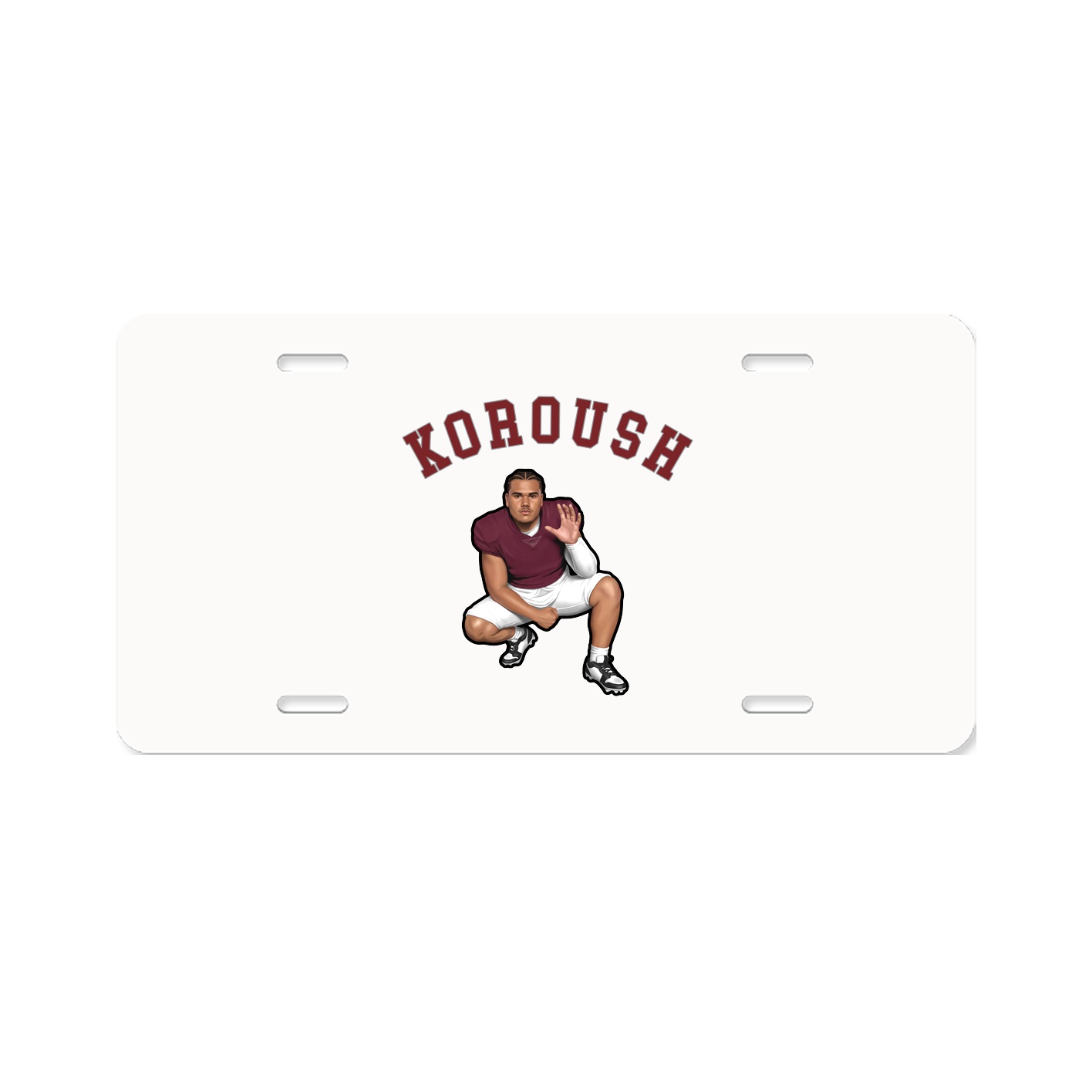 License Plate — Shirsey Arch in Classic