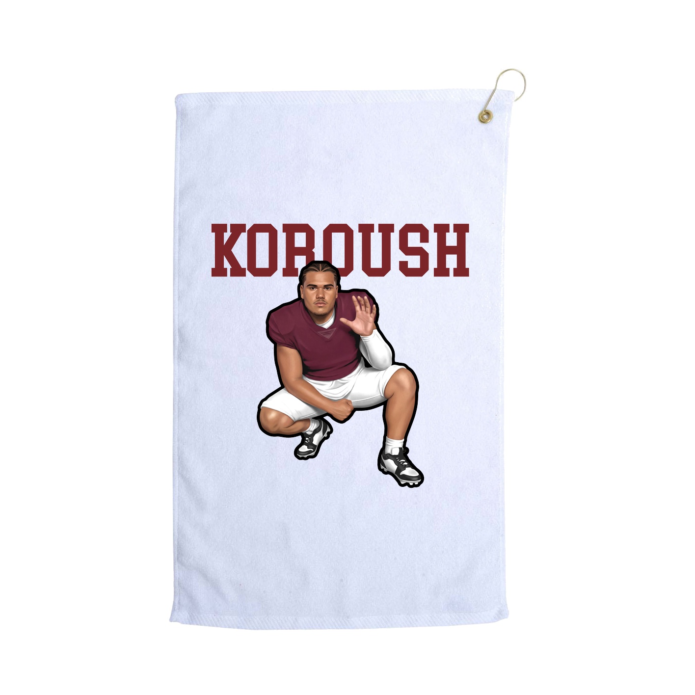 Golf Towel — Shirsey in White